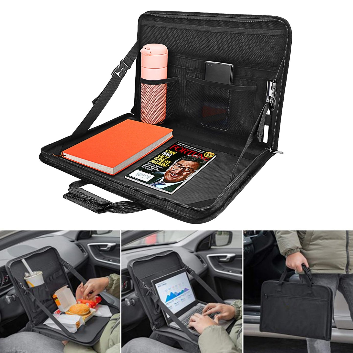 GoodzVill™ Car Laptop Eating Tray