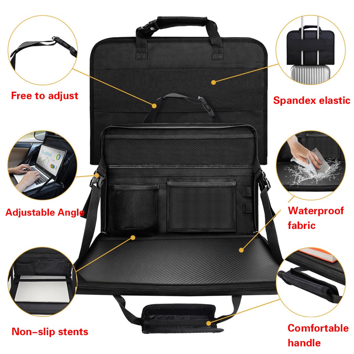 GoodzVill™ Car Laptop Eating Tray