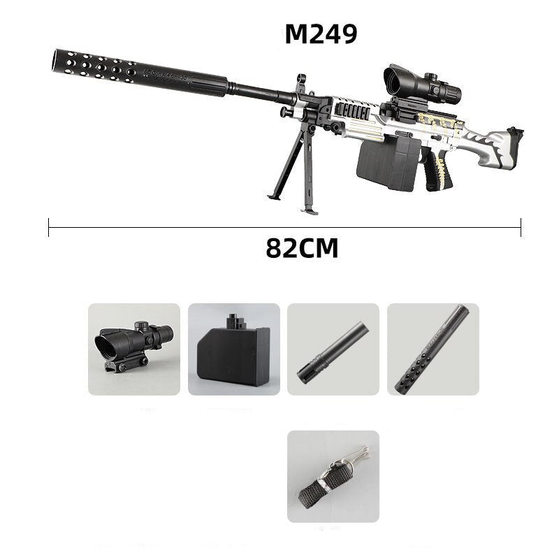 GoodzVill™ Submachine Water Blaster Toy Gun