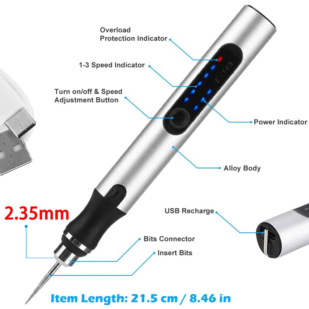 GoodzVill™ Cordless Engraving Pen