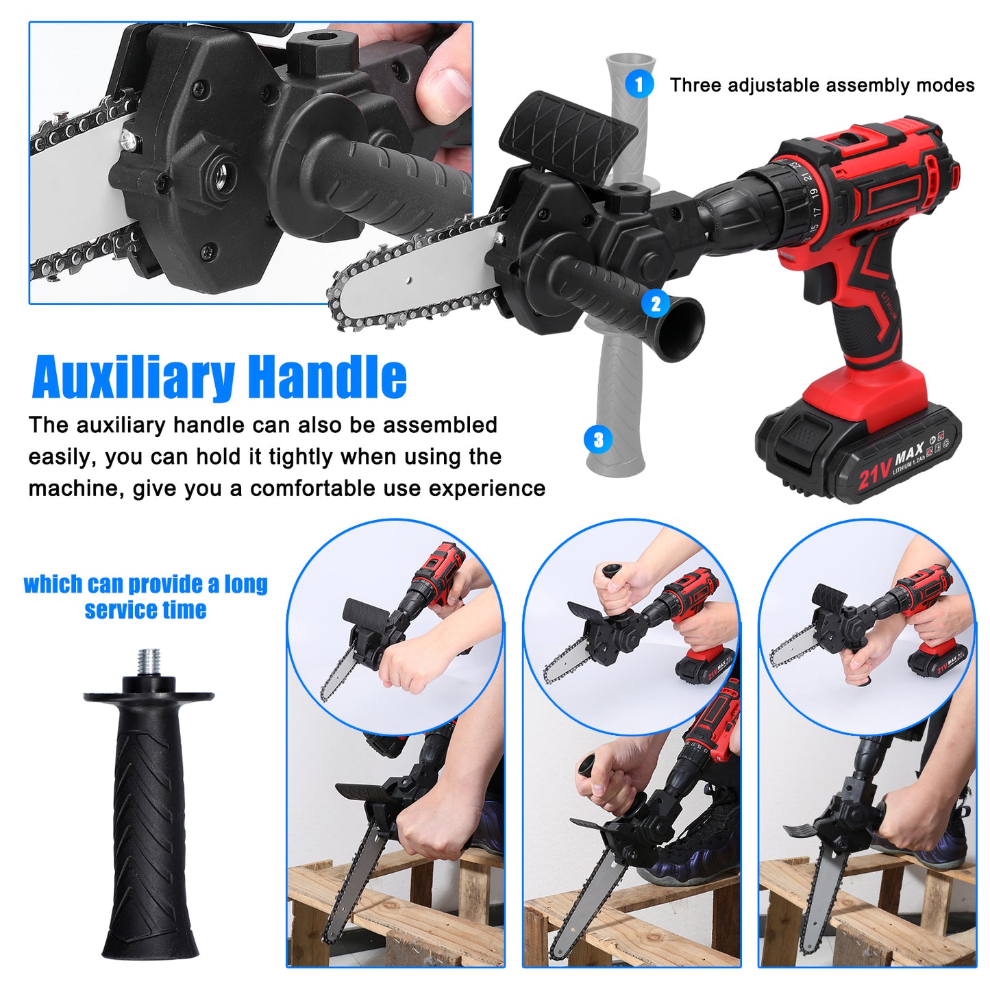 GoodzVill™ Electric Drill Converter