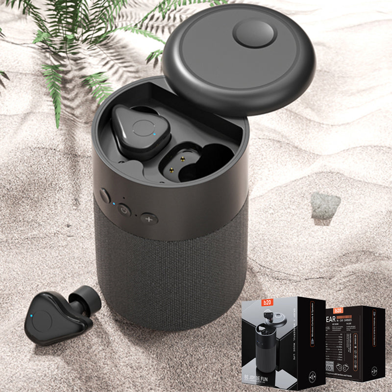 GoodzVill™ Bluetooth Speaker with Earbuds